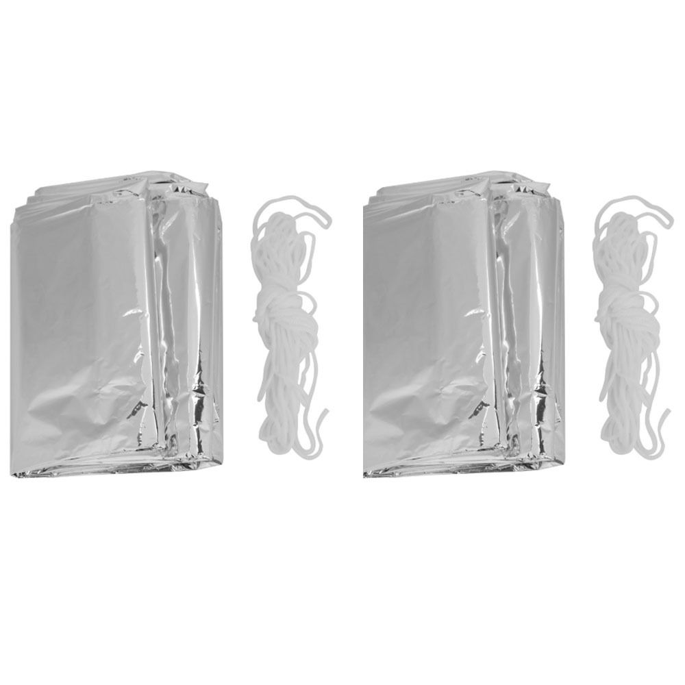2 Pcs Durable Reflective Emerg - Survival Blanket Reflective incelemesi ve fiyatı