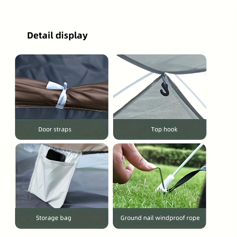 Outdoor Camping Portable Foldi - Emergency Mylar Tent incelemesi ve fiyatı