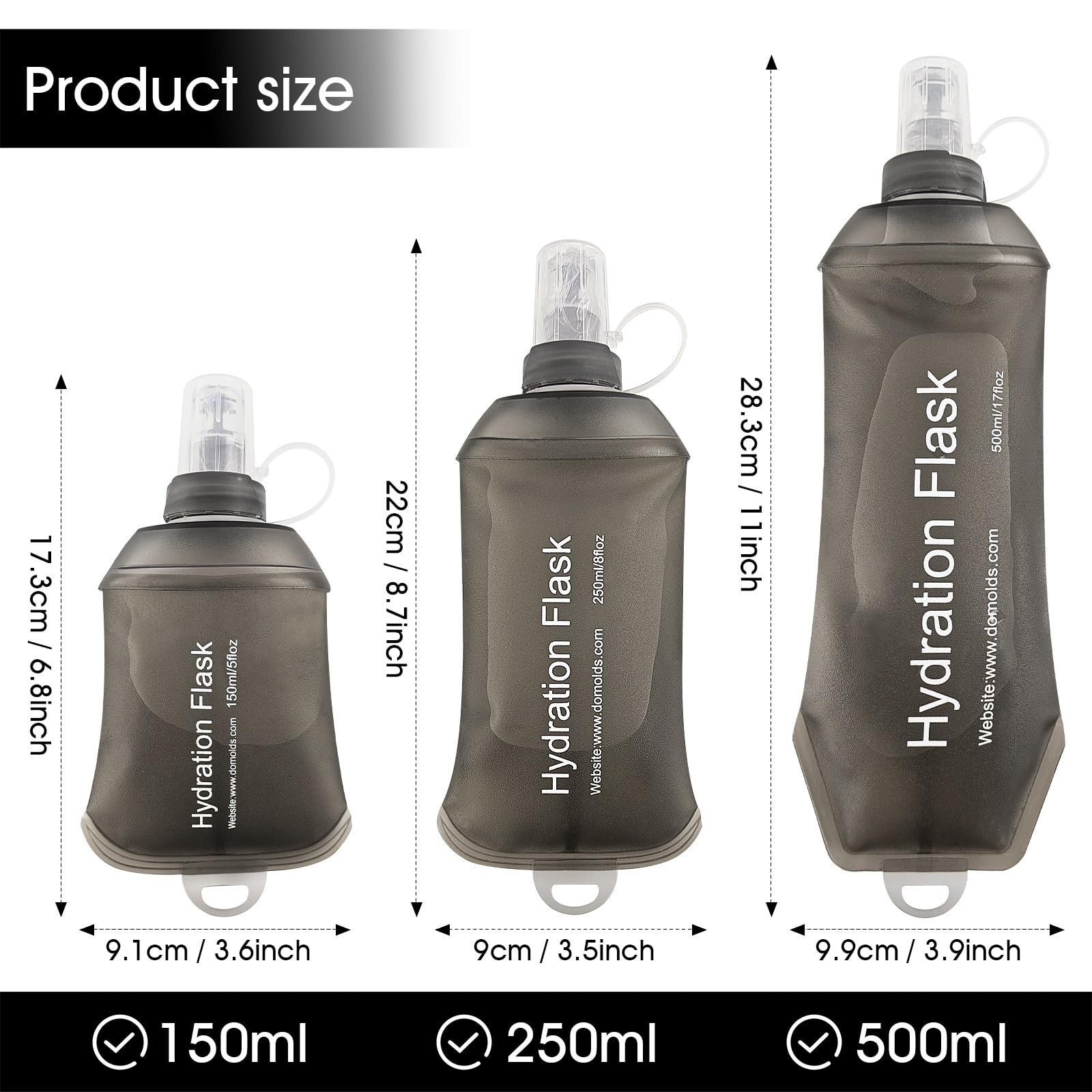Soft Flask, TPU Collapsible So - Water Bag Collapsible incelemesi ve fiyatı