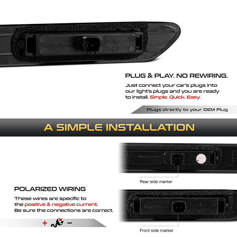 Smoked Lens Front Amber / Rear - Signal Flare Kit incelemesi ve fiyatı