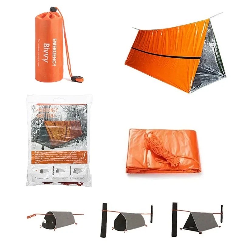 2 Person Emergency Shelter Biv - Emergency Mylar Tent incelemesi ve fiyatı