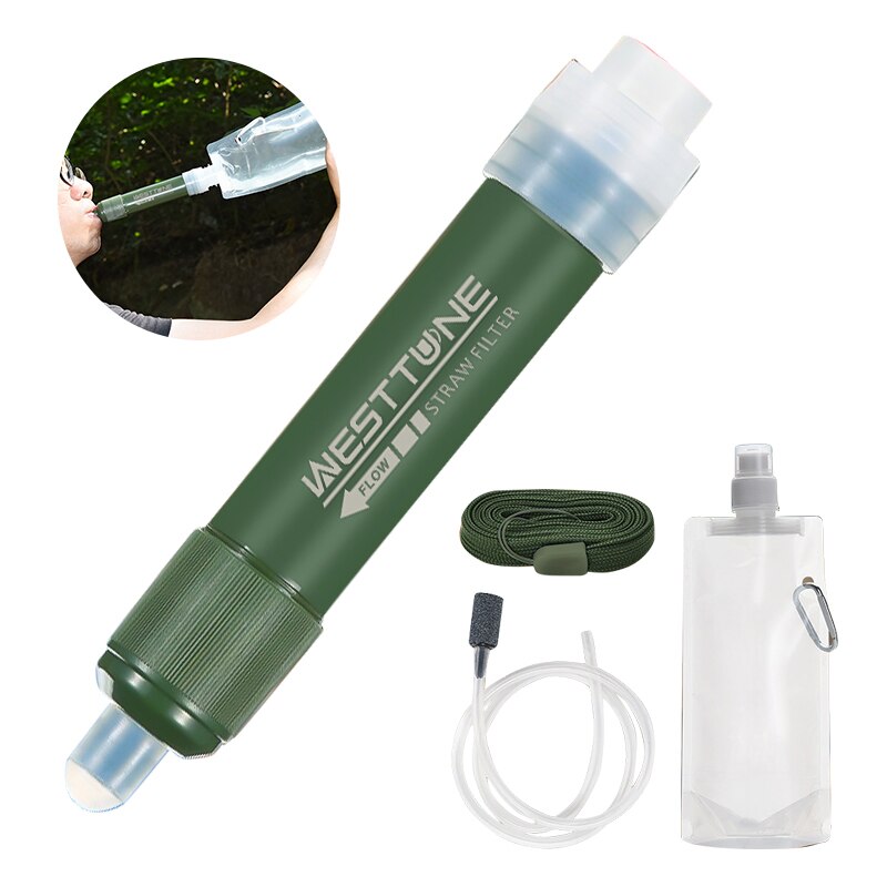 Outdoor Mini Filter Straw Set  - Water Purification Straw incelemesi ve fiyatı