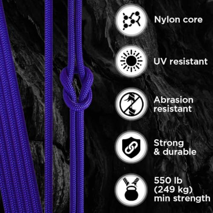 5/32 Paracord Rope 1000 1000ft - Para Cord 1000Ft incelemesi ve fiyatı