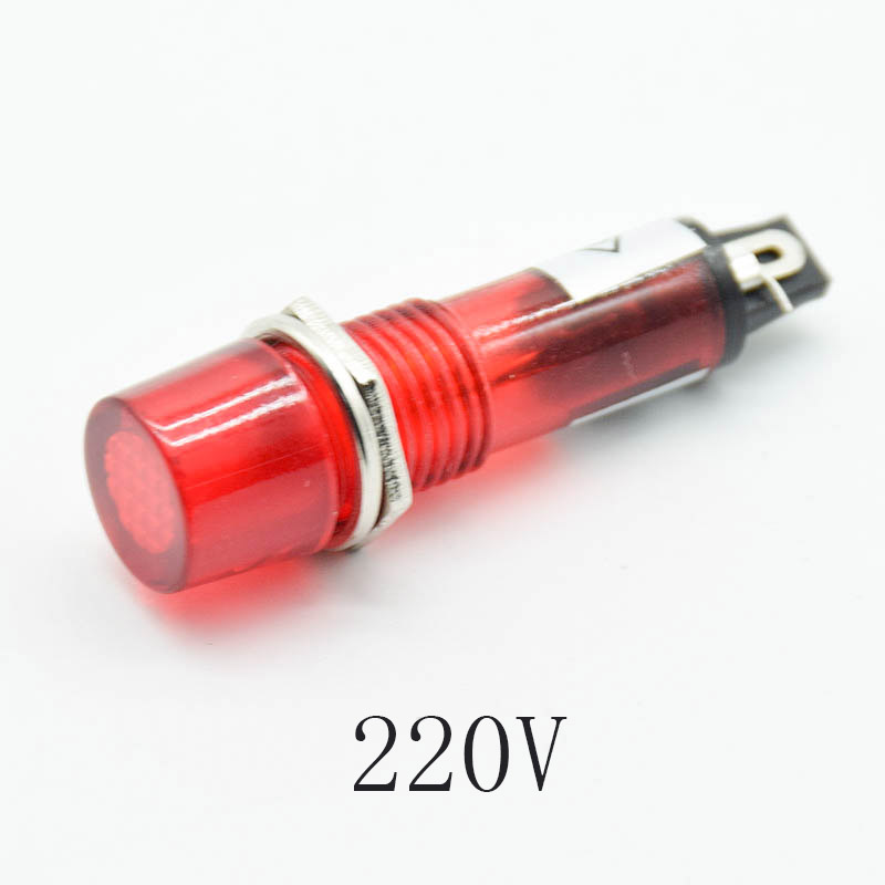 5Pcs 220V 12V 24V DC Mounting  - Signal Panel Orange incelemesi ve fiyatı