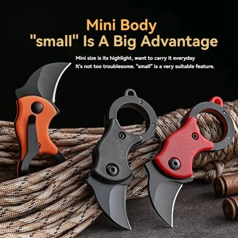 Mini Keychain Pocket Knife Sta - Bushcraft Knife Fixed incelemesi ve fiyatı