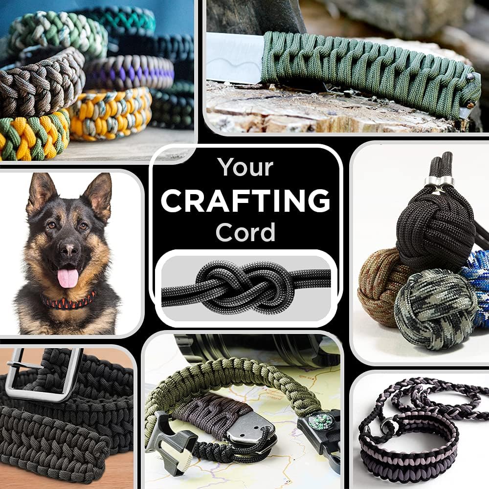 Paracord Type III 550 White 10 - Para Cord 1000Ft incelemesi ve fiyatı