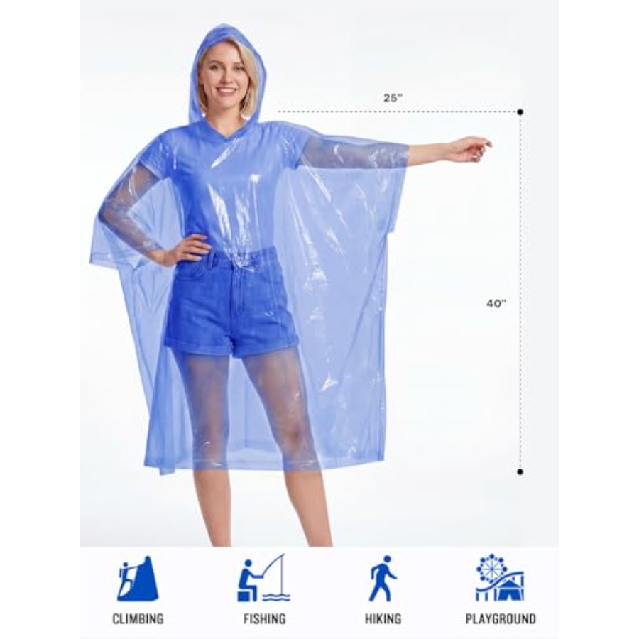 Disposable Rain Ponchos Emerge - Emergency Poncho Rain incelemesi ve fiyatı