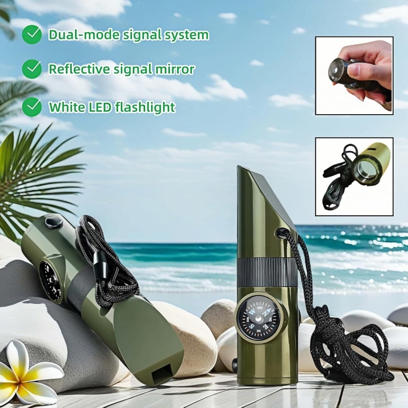 3-in-1 Emergency Whistles with - Emergency Whistle Loud incelemesi ve fiyatı
