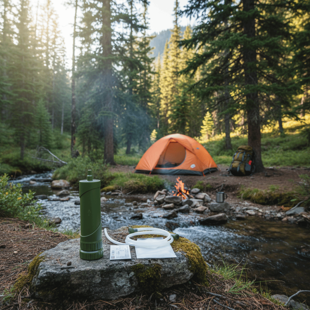 ABS Outdoor Mini Water Filter  - Water Purification Straw incelemesi ve fiyatı
