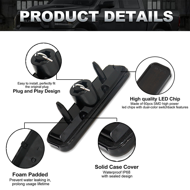 For Chevy Camaro 1970-1977 Car - Signal Flare Kit incelemesi ve fiyatı