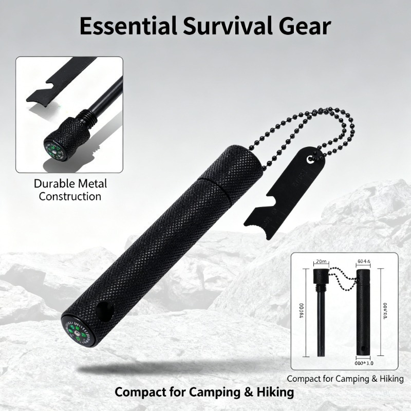 Magnesium Rod with Compass - W - Magnesium Fire Starter incelemesi ve fiyatı