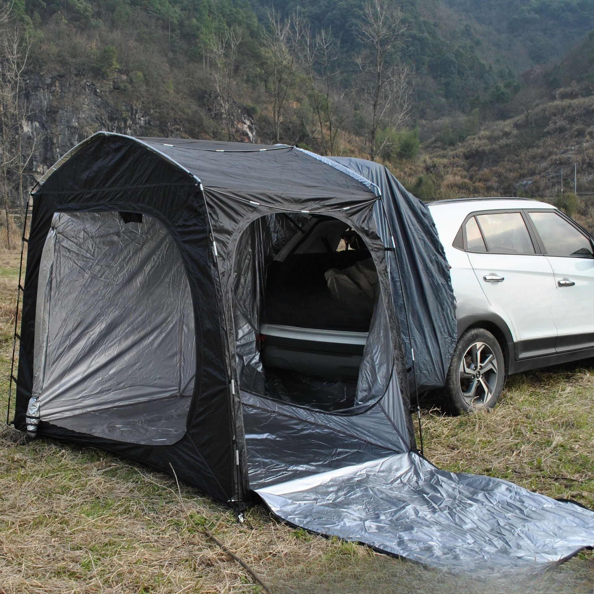 Easy to store full-model rear  - Emergency Mylar Tent incelemesi ve fiyatı
