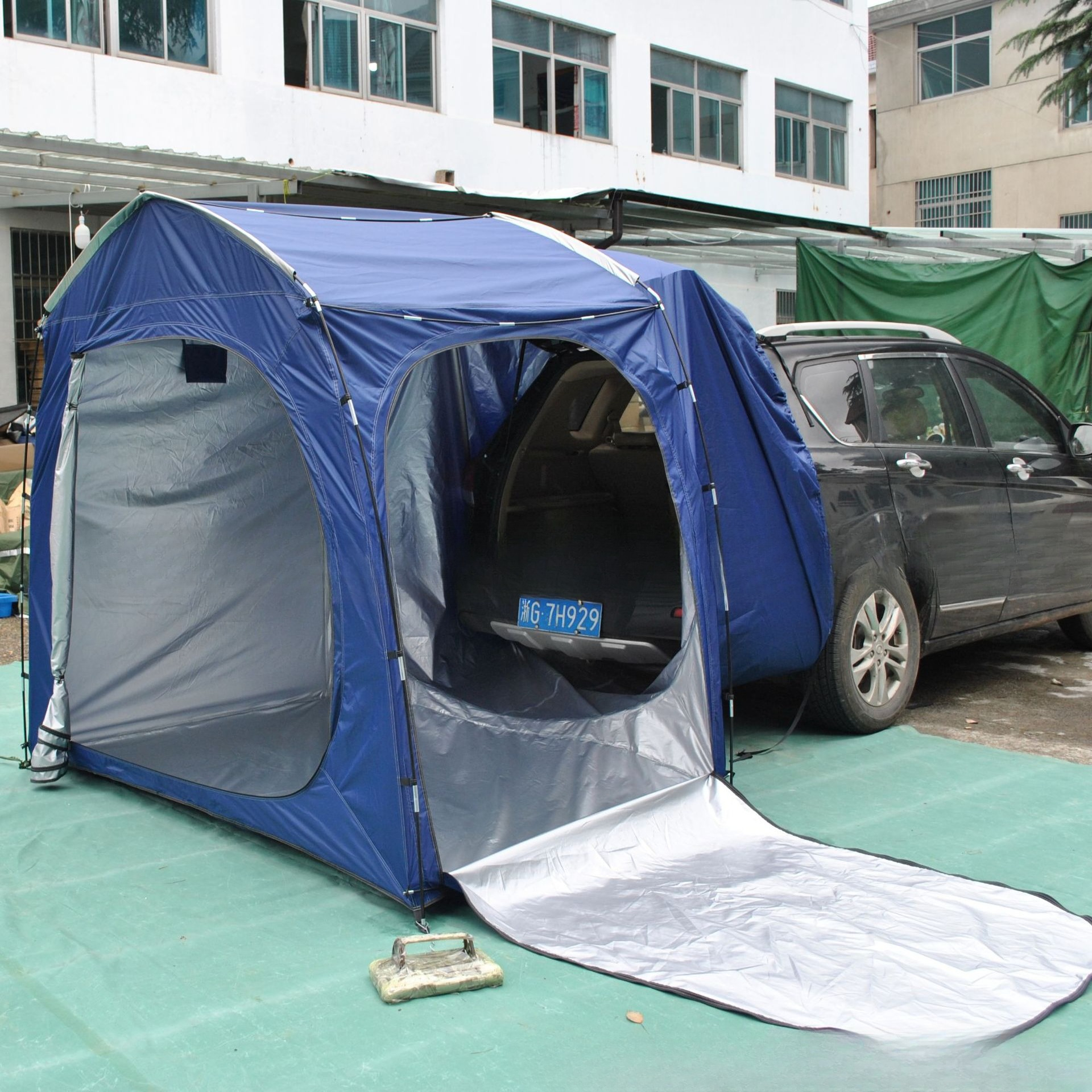Easy to store full-model rear  - Emergency Mylar Tent incelemesi ve fiyatı