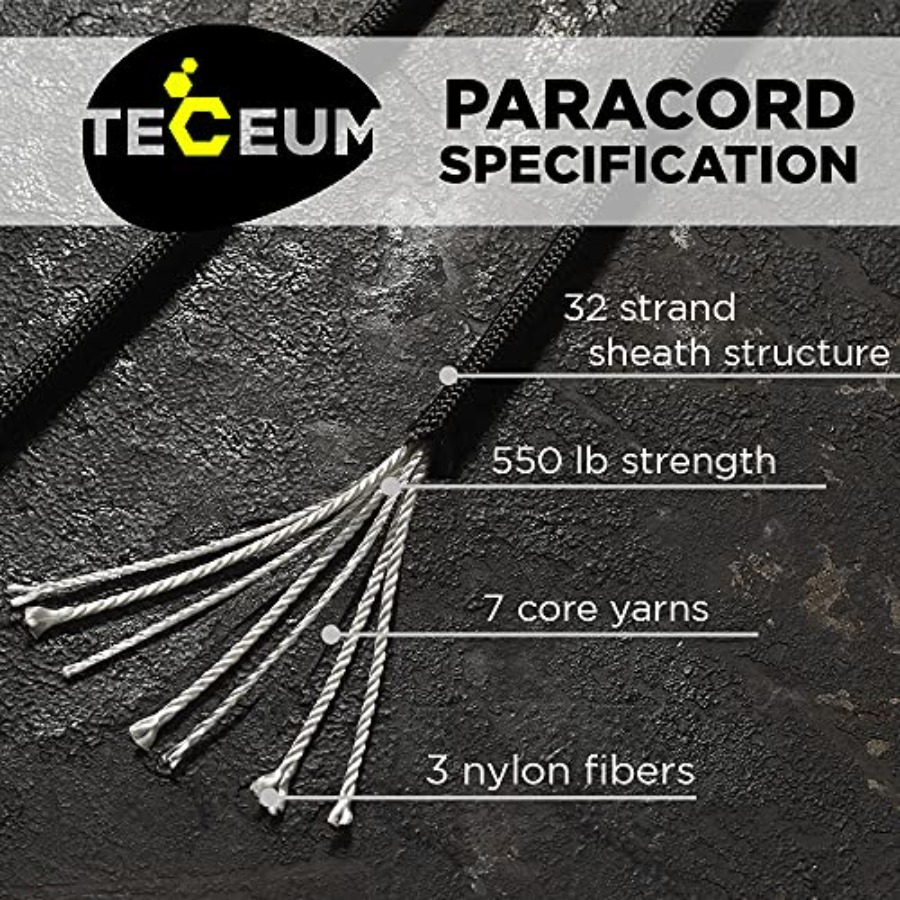 5/32 Paracord Rope 1000 1000ft - Para Cord 1000Ft incelemesi ve fiyatı
