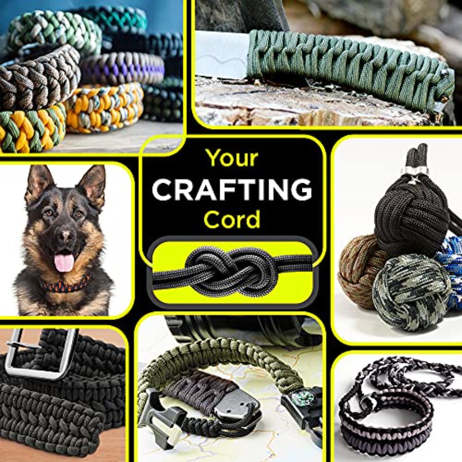 5/32 Paracord Rope 1000 1000ft - Para Cord 1000Ft incelemesi ve fiyatı