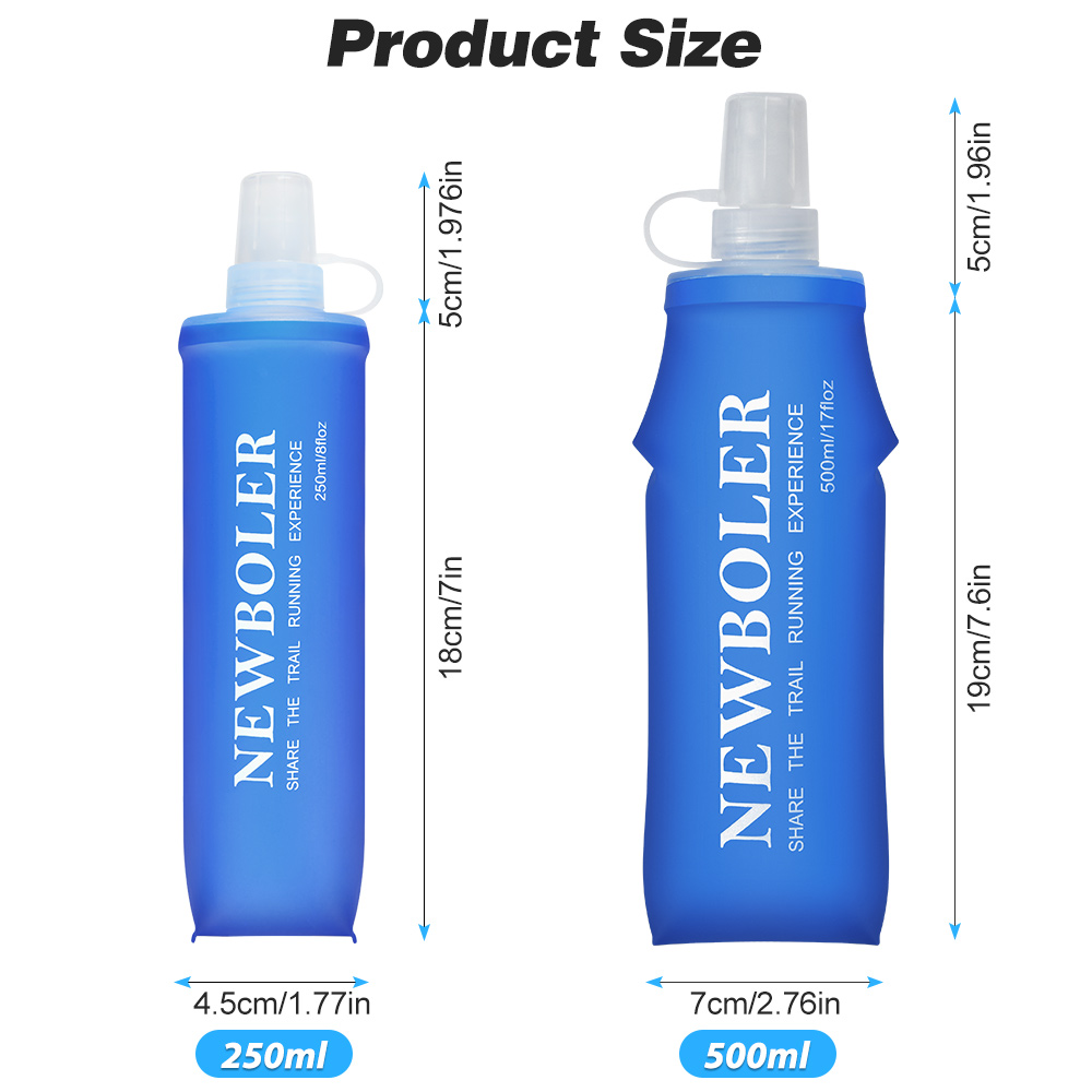 NEWBOLER 150ml 250ml 500ml Wat - Water Bag Collapsible incelemesi ve fiyatı