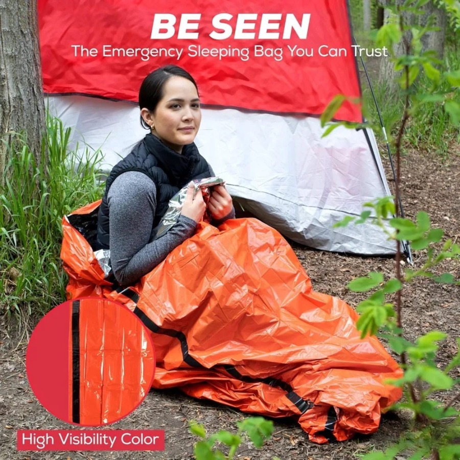 1PC Anti-rain Emergency Sleepi - Emergency Mylar Tent incelemesi ve fiyatı