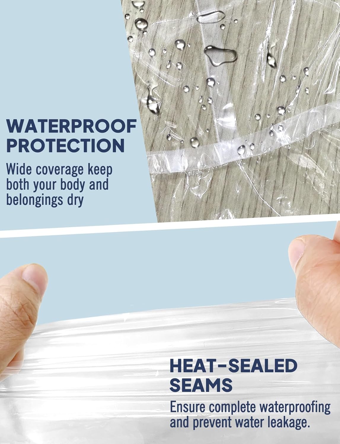 Disposable Rain Poncho for Adu - Emergency Poncho Rain incelemesi ve fiyatı