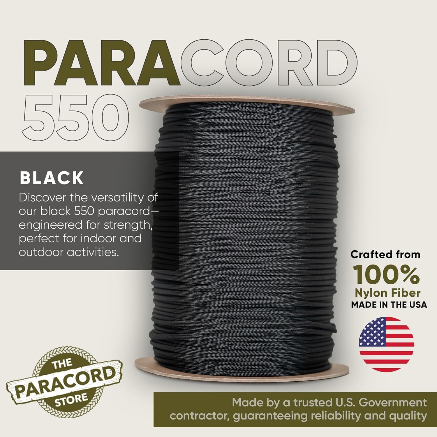 Type III 550 Paracord 1000 FT  - Para Cord 1000Ft incelemesi ve fiyatı