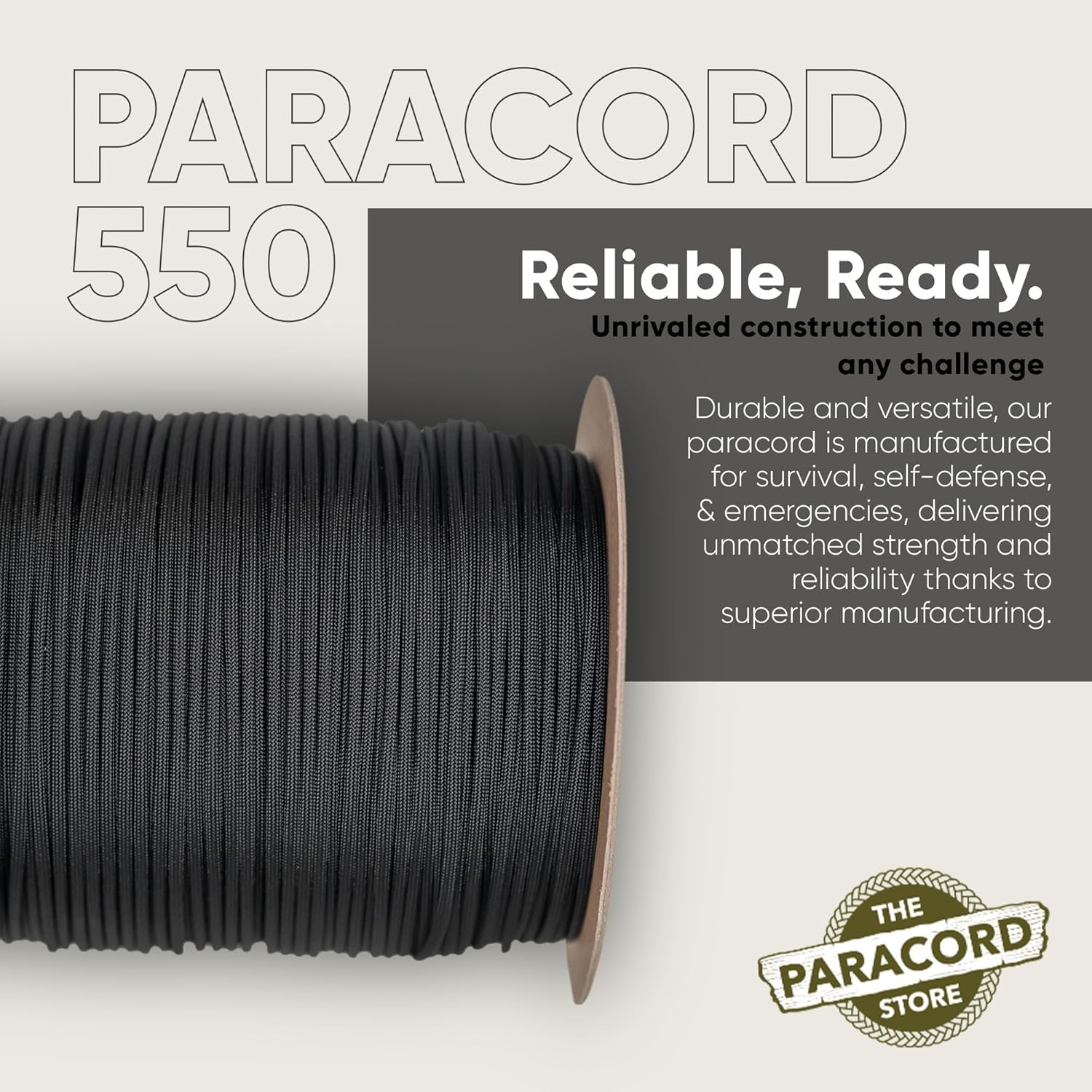 Type III 550 Paracord 1000 FT  - Para Cord 1000Ft incelemesi ve fiyatı