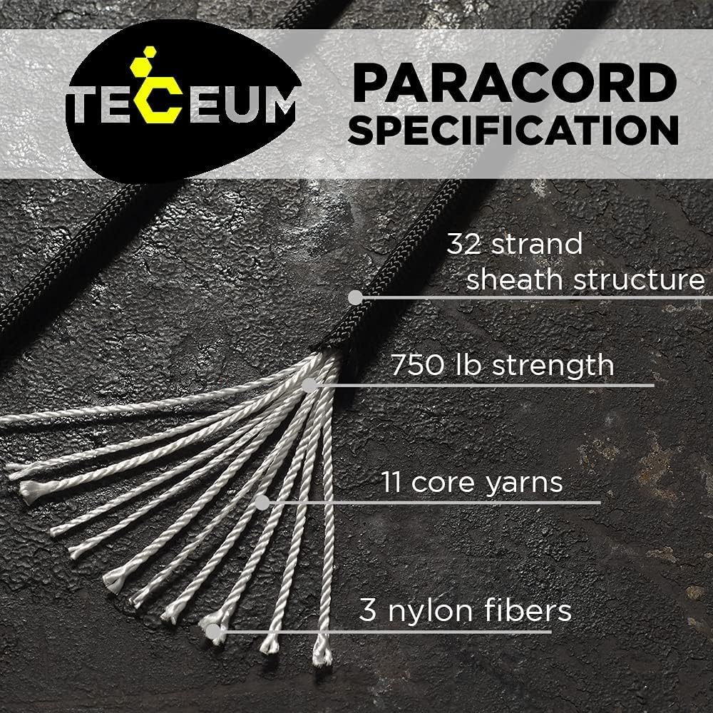 750 lb Paracord Rope 1000ft/20 - Para Cord 1000Ft incelemesi ve fiyatı