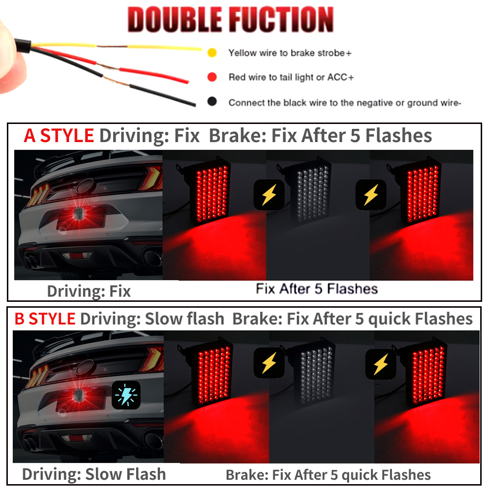 F1 Brake Light Rear Automotive - Sos Light Strobe incelemesi ve fiyatı