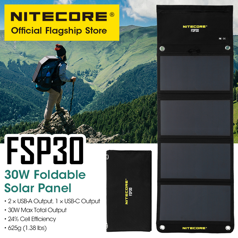 NITECORE FSP30 30W Portable So - Solar Emergency Charger incelemesi ve fiyatı