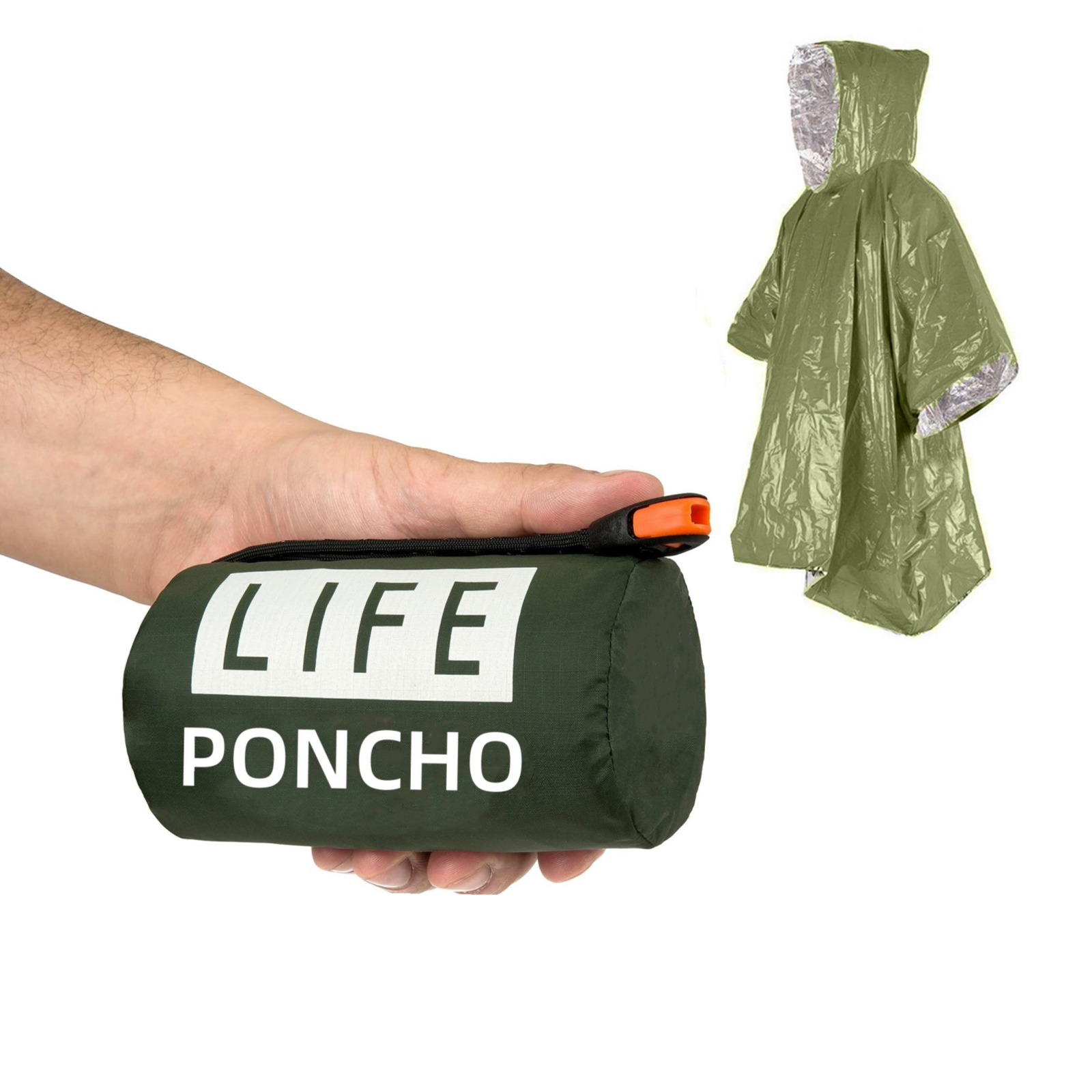 LIFE Emergency Survival Poncho - Survival Blanket Reflective incelemesi ve fiyatı