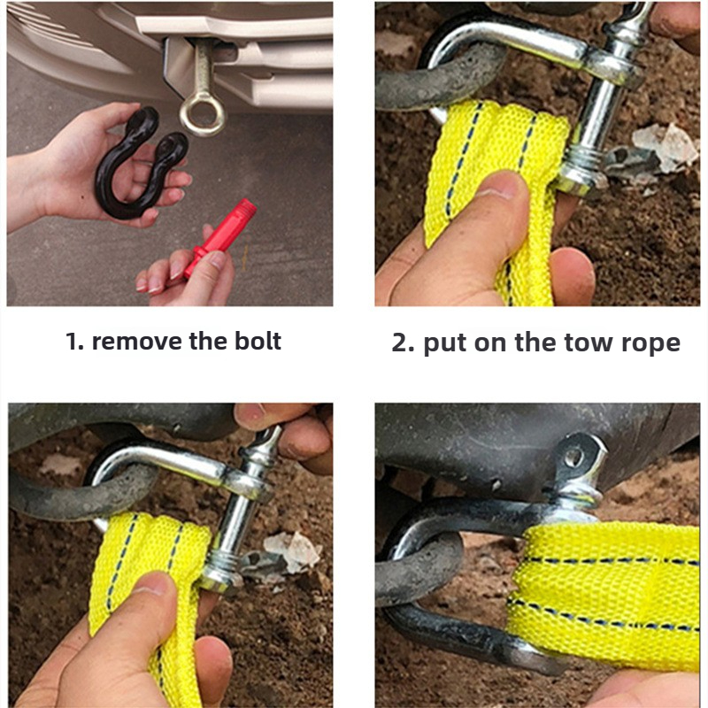 Car Trailer Rope Off Road Pull - Rescue Rope Throw incelemesi ve fiyatı
